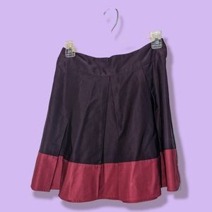 H&M skater skirt, high waisted, colour blocked. Size 6.